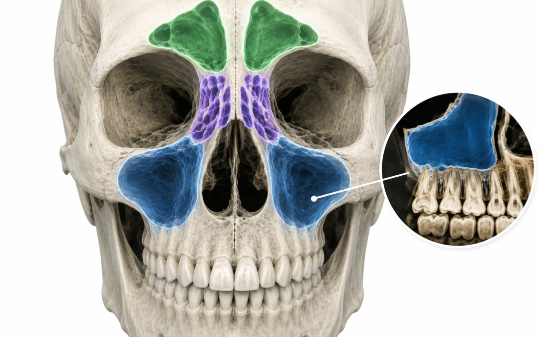 Kada se radi snimanje sinusa? 7 situacija kada 3D CBCT može biti važan